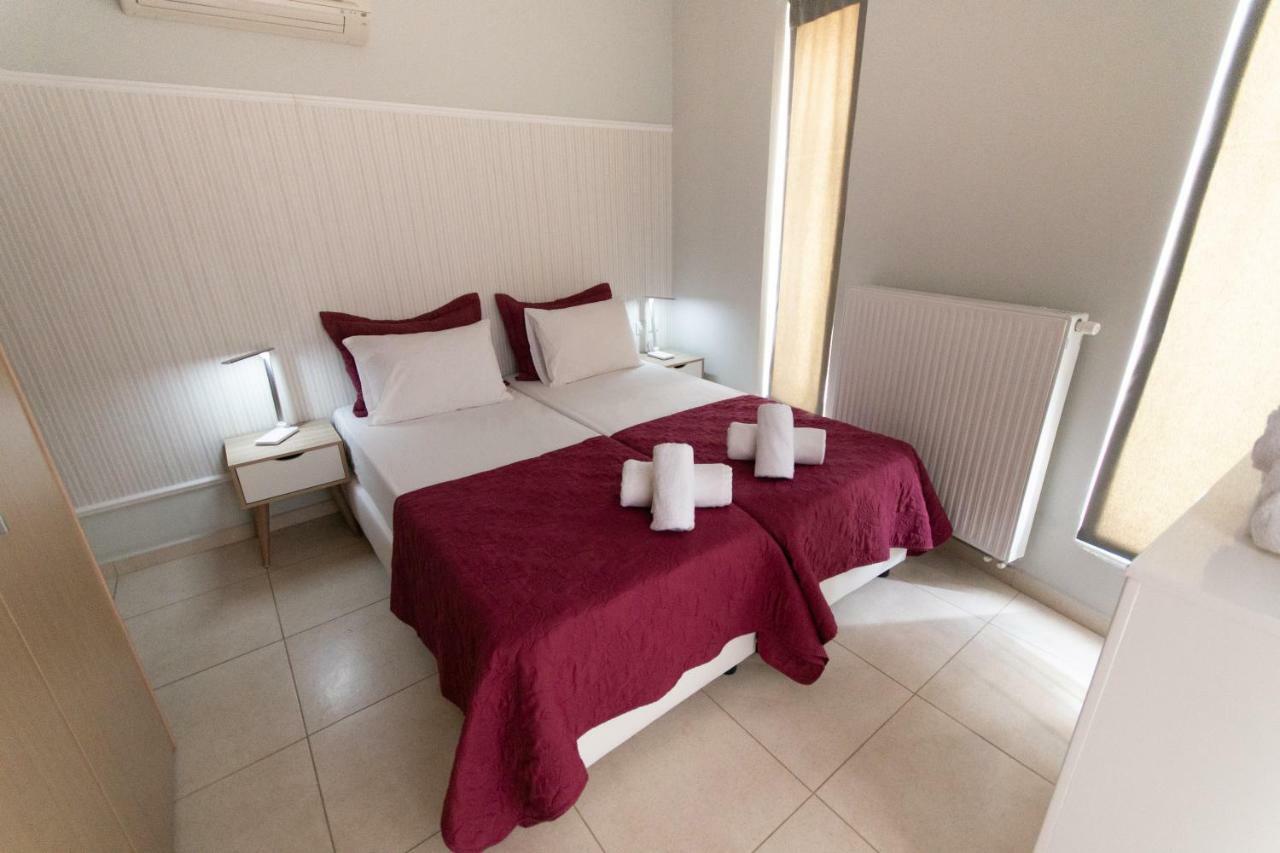 Spacious Fully Equipped 3Bd 2Bath Apt In The Heart Of City With Balconies Ac And Fast Wifi #2 伊拉克利翁 外观 照片